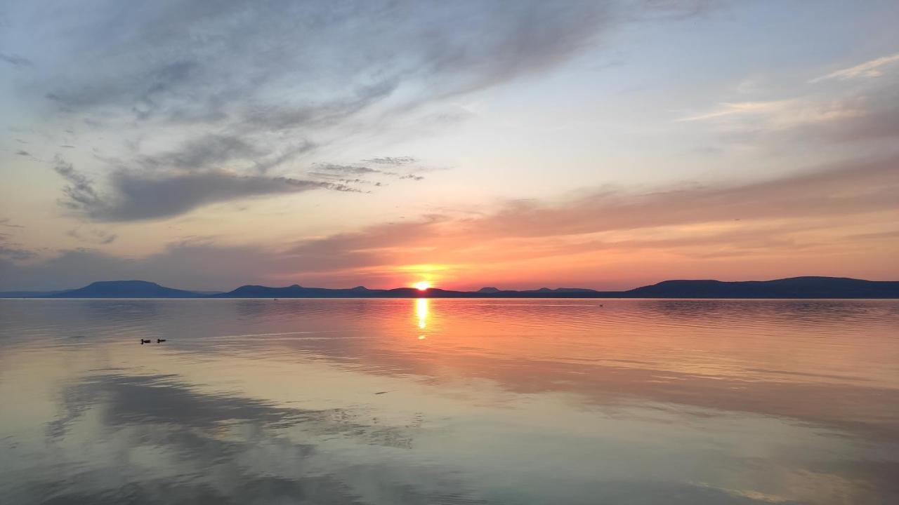 Panoramic Art Apartment With Jacuzzi Balatonlelle Bagian luar foto